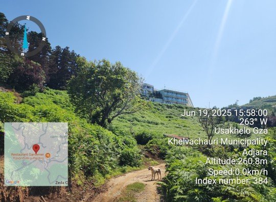 რაიონი ხელვაჩაური, სოფელი ჭარნალი, შენობა N7 (მშენებარე), I, II, III და ტერასის სართული