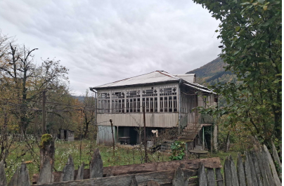 სასოფლო-სამეურნეო მიწის ნაკვეთი შენობით, ხარაგაულის მუნიციპალიტეტი, სოფელი ფარცხნალი, მე-3 ქუჩის I შესახვევი, N 8