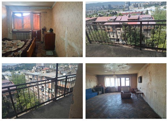 ბინა, ქალაქი თბილისი, გამზირი აკაკი წერეთელი, N 77, კორპუსი 5, სართული 9, ბინა N17