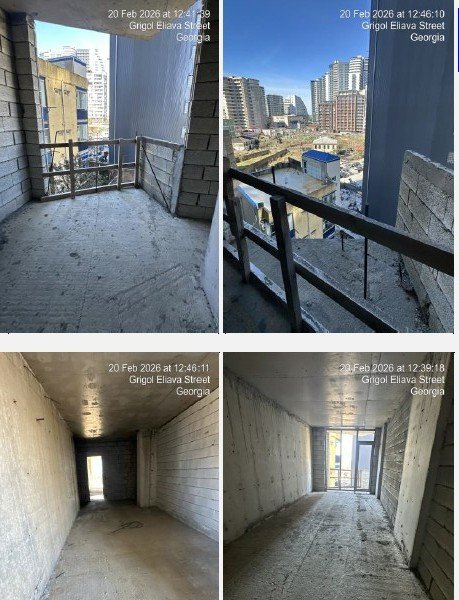 ბინა, ქალაქი ბათუმი, გრიგოლ ლორთქიფანიძის ქუჩა, N 20, (მშენებარე), სართული 3, ბინა N31