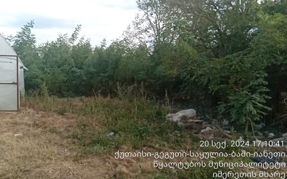 სასოფლო-სამეურნეო მიწის ნაკვეთი, რაიონი წყალტუბო, სოფელი ტყაჩირი