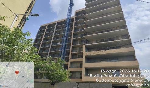 ქალაქი თბილისი, მიხეილ ხერგიანის ქუჩა, N 1, კომერციული ფართი N2 (მშენებარე), სართული 0